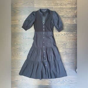 NEW- Veronica Beard Davenport Dress. Size XS Black. Never worn
